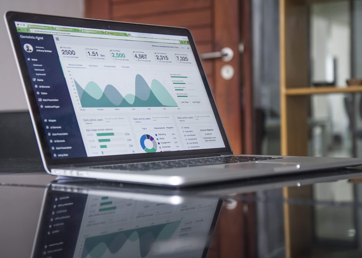 Marketing CRM dashboard
